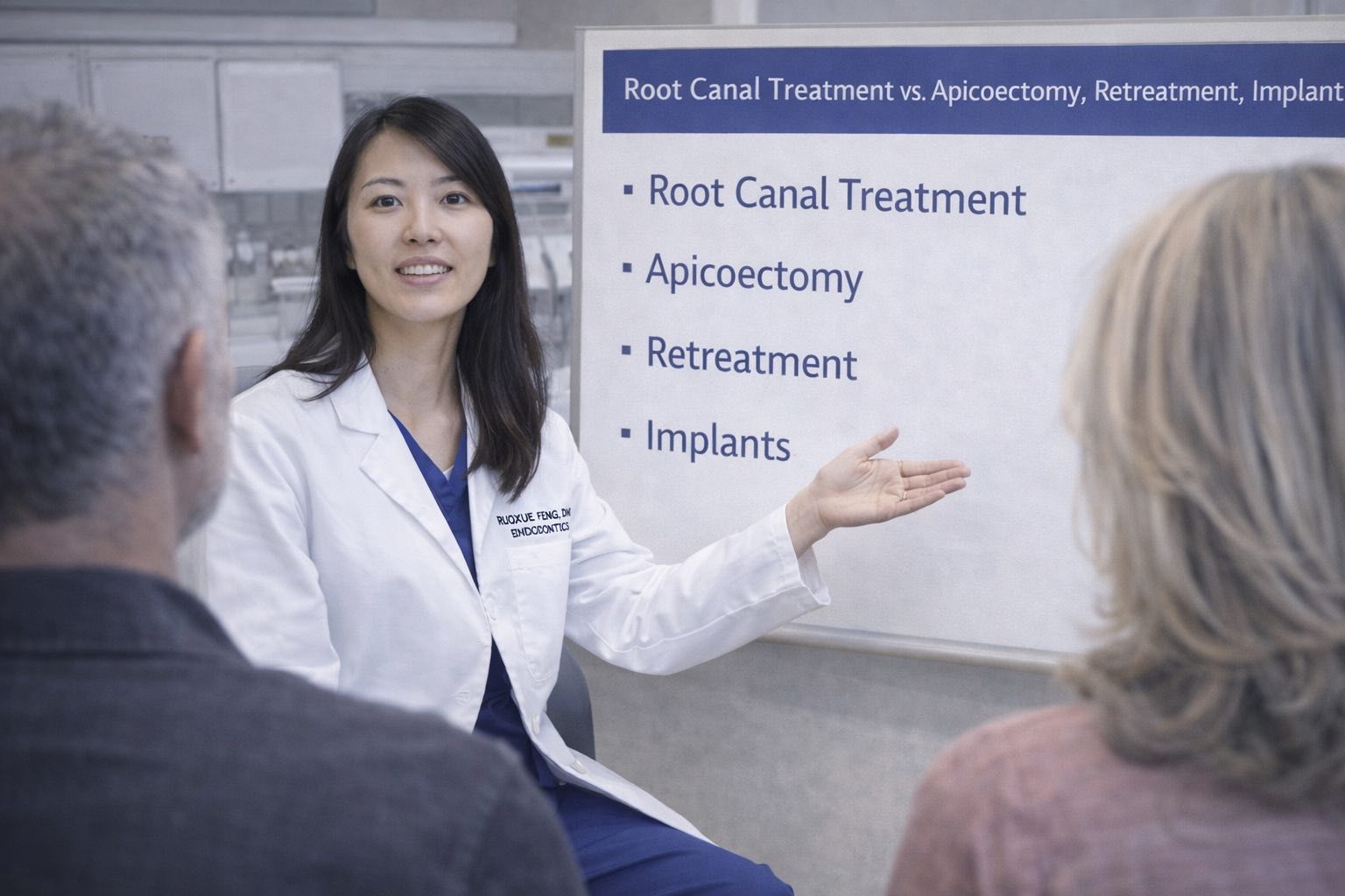 Apicoectomy vs Retreatment vs Implant - Biocrede Endodontics