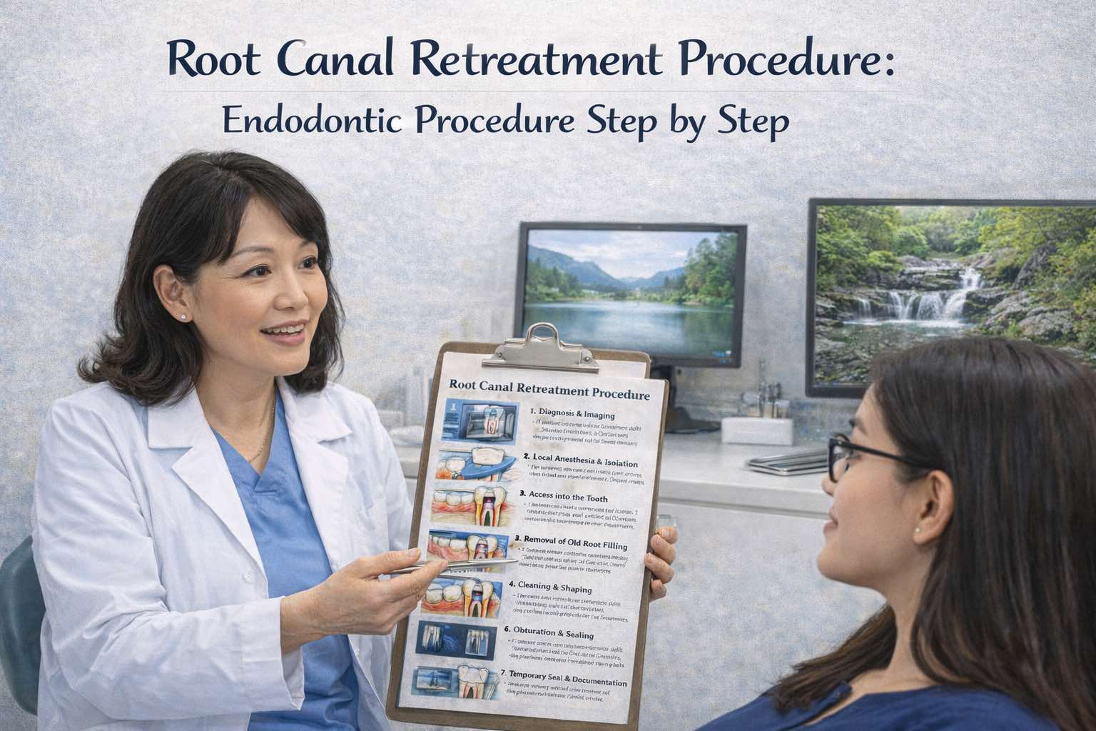 Root Canal Retreatment Procedure: Endodontic Procedure Step by Step