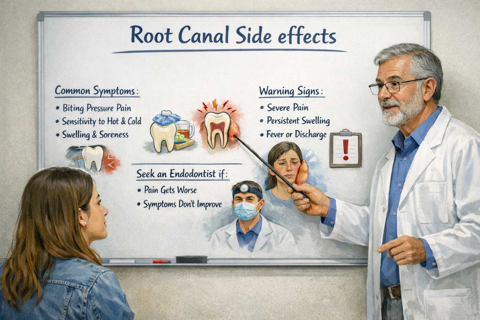 Understanding Root Canal Treatment Side Effects - Biocrede Endodontics